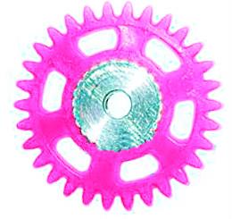 Plastic Spur Gears With Steel Core