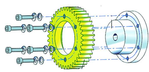 Stainless Steel Hubs For Plastic Spur Gear