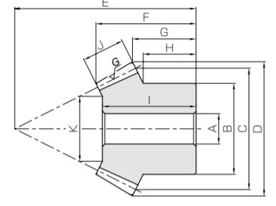 Ground Zerol Bevel Gears
