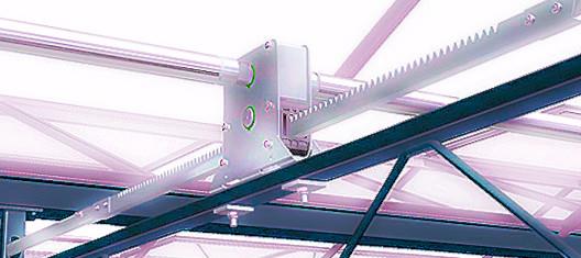 Gear Racks For Greenhouse Window Opener Curtain Opener Ventilation-System And Aquaponics System