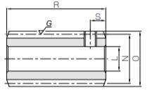 Ground Worms shafts For Worm Wheel