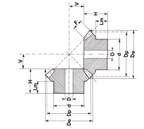 Steel Miter Gears
