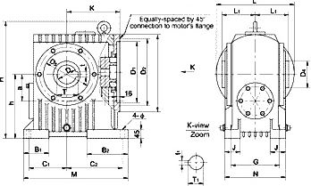 Worm Reducer For Continuous Casting Machine Of Foundary