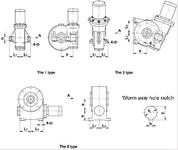 Worm Reducer For Rubber Tire Curing Press