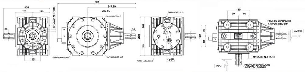 Hay Choppers Gearboxes