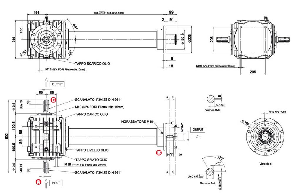 Gearbox For Trenchers - Soil Tillage