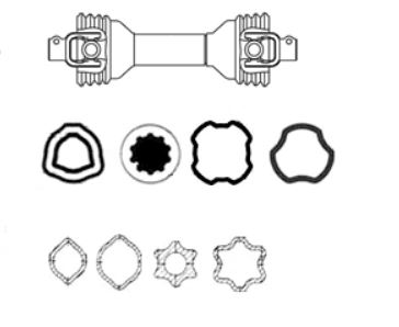 Agricultural PTO Drive Shaft
