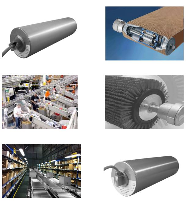 Motorized Drum Roller FOR BELT CONVEYORS SYSTEMS SIZE 72 DIA.