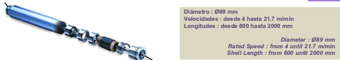 MOTORIZED ROLLERS FOR HANDLING SYSTEMS