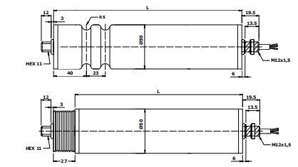MOTORIZED ROLLERS FOR HANDLING SYSTEMS