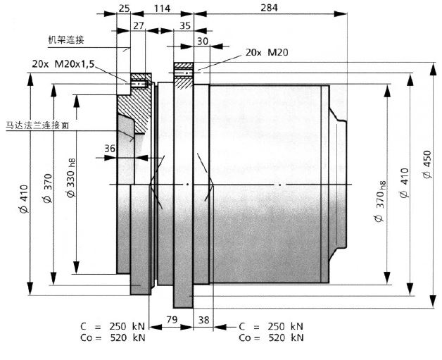 Hydraulic Travel Drive Motor