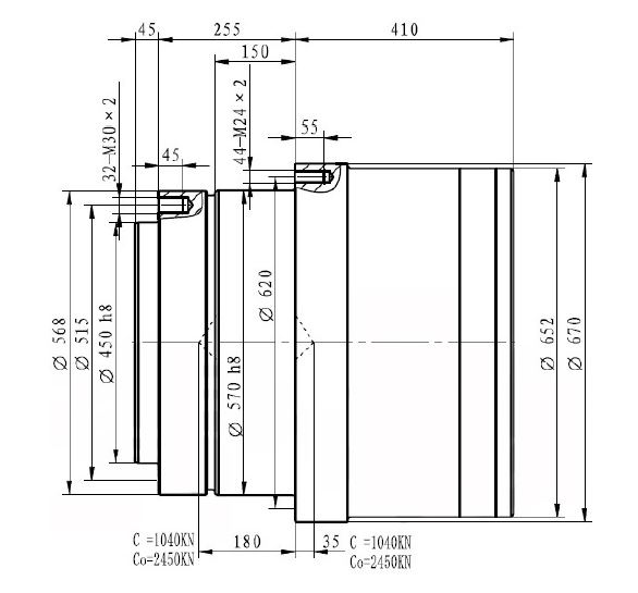 Hydraulic Travel Drive Motor