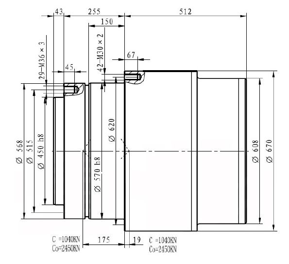 Hydraulic Travel Drive Motor