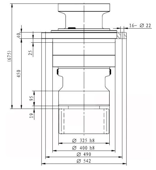 Hydraulic Swing Drive Motor