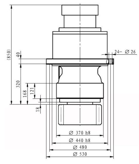 Hydraulic Swing Drive Motor