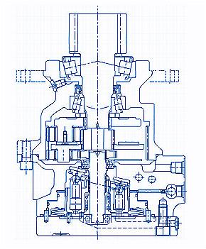 Hydraulic Swing Drive Motor For Mini Excavators