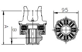 Ratchet Torque Limiter For Pto Shaft
