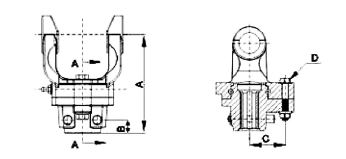 Shear Bolt Torque Limiters (SB) For PTO Shaft
