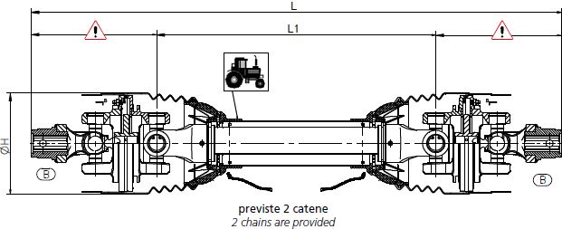 Pto Shaft With Wide Angle Joint