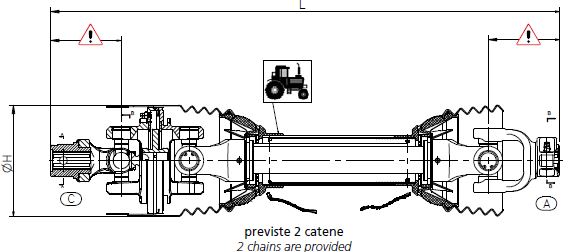 Pto Shaft With Wide Angle Joint