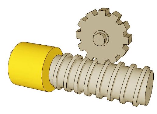 Worm Gear And Worm Wheel