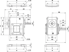 Small Worm Gear Reducer