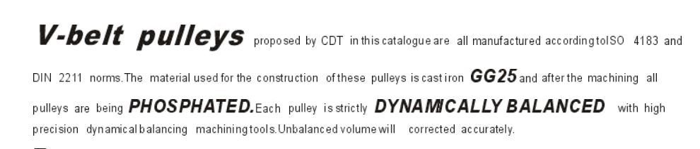 Adjustable Pulleys