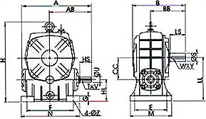 Cast Iron Worm Reducers