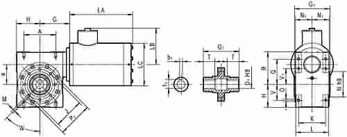 Stainless Steel Worm Reducer