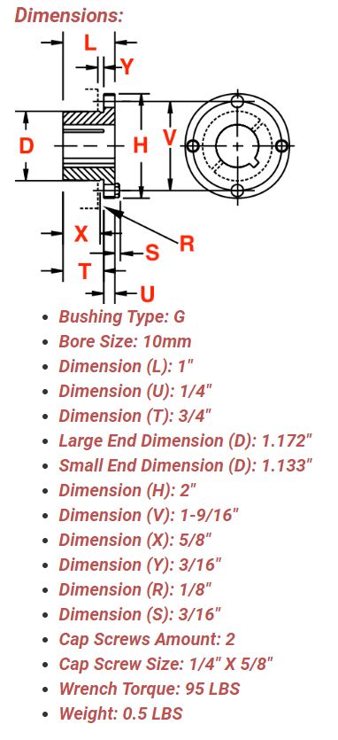 Split Taper Bushing