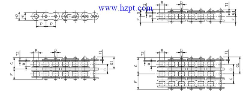 Heavy Duty Cranked Link Chains