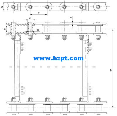 Conveyor Chain For Grain Machines