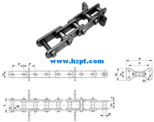 Conveyor Chain For Grain Machines