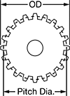 Brass Spur Gears