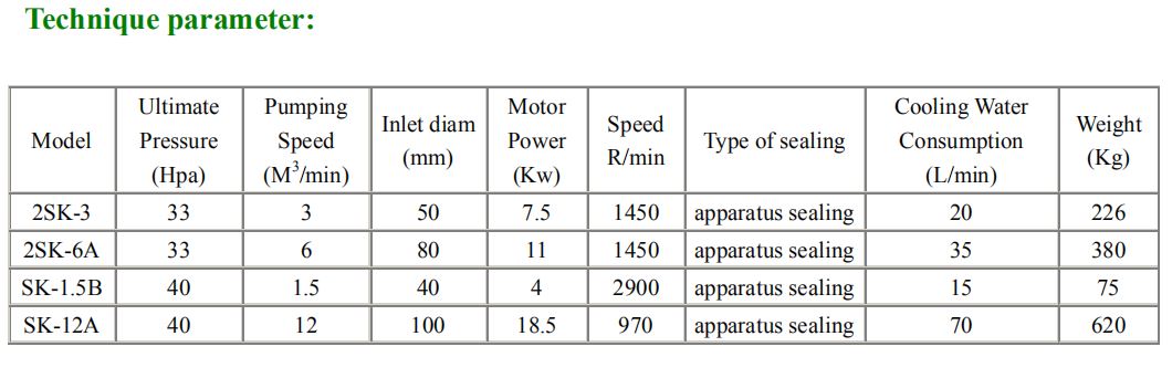 Liquid-ring Vacuum Pump