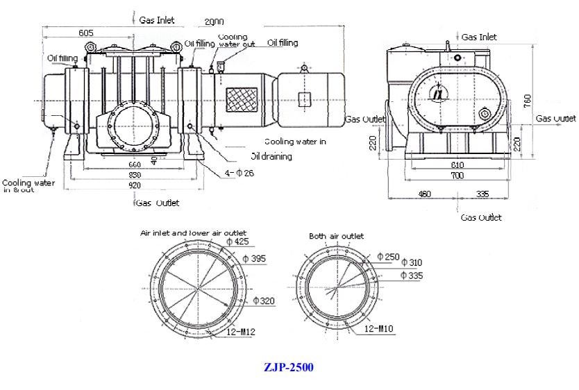 Roots Vacuum Pump