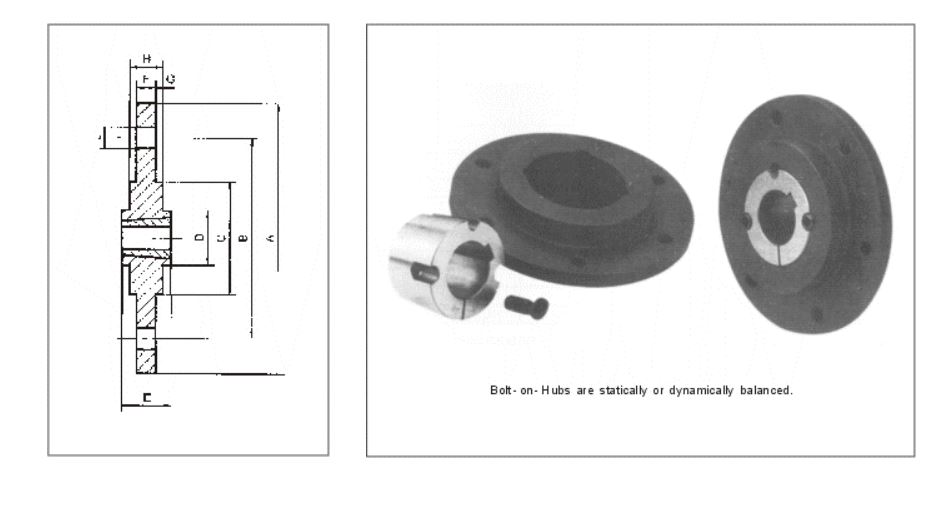 Bolt On Hubs