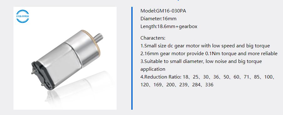 Planetary Dc Motor