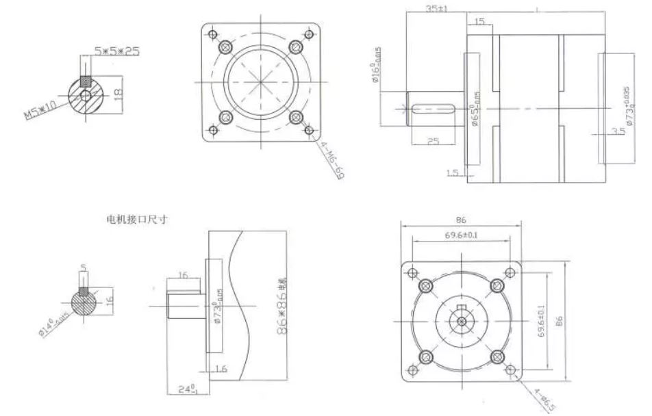 Nema 34 Gearbox