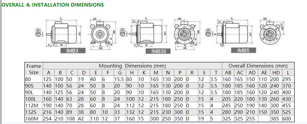 Variable Speed Drive Motor
