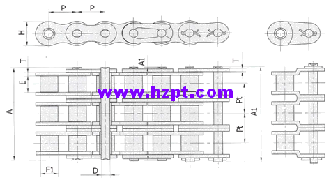 Extend Pitch Precision Roller Chains