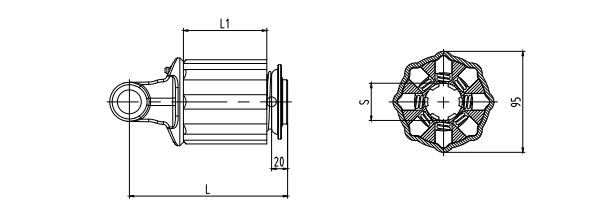 Ratchet Torque Limiter For Pto Shaft