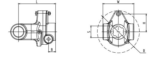 Pto Shaft And Standard Yoke 1”3/8 Z6 EC Legislation