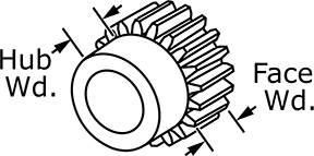 Bronze Worm Gear