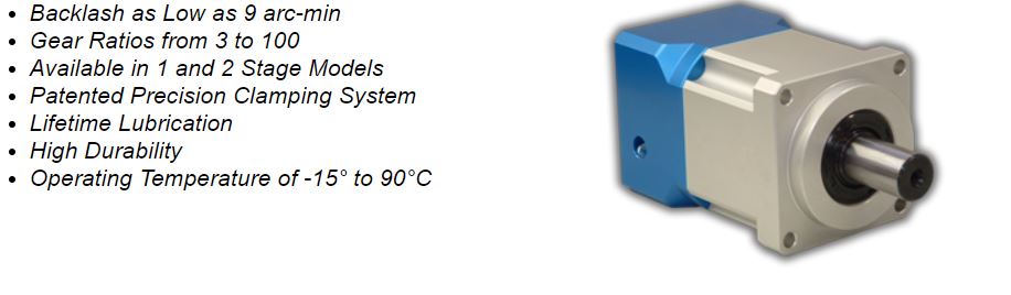 Inline Planetary Gear Reducer