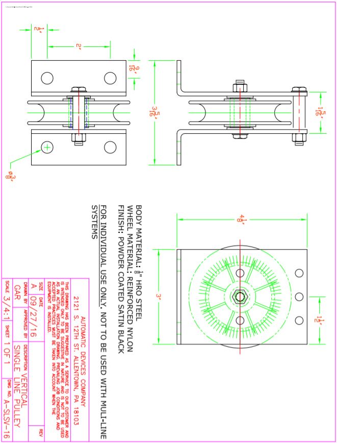 Multiple Pulleys