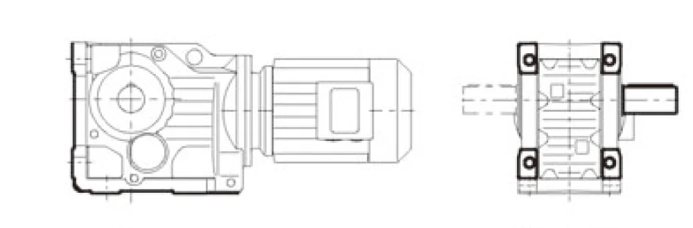 Helical Gear Motor