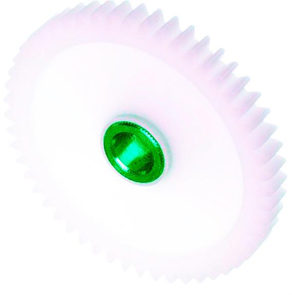 Plastic Spur Gears With Sintered Metal Bushings