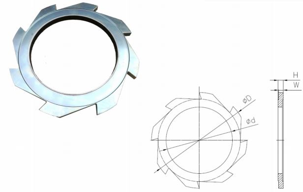 Ratchet Wheel For Escalator