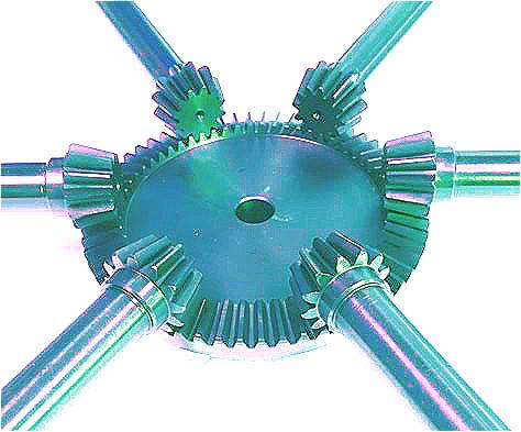 Steel Bevel Gears & Pinion Shafts